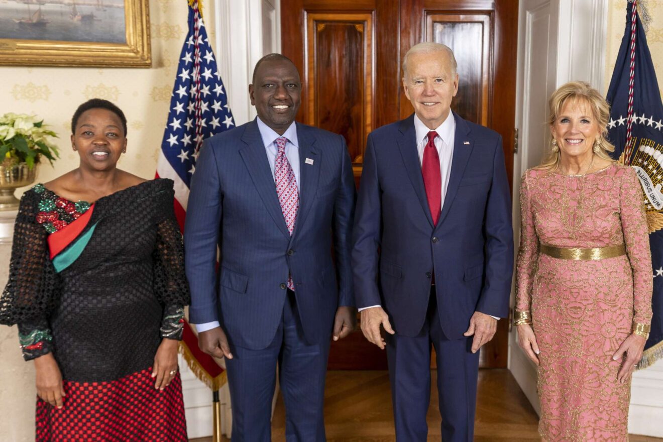 Ruto with Joe and Jill Biden