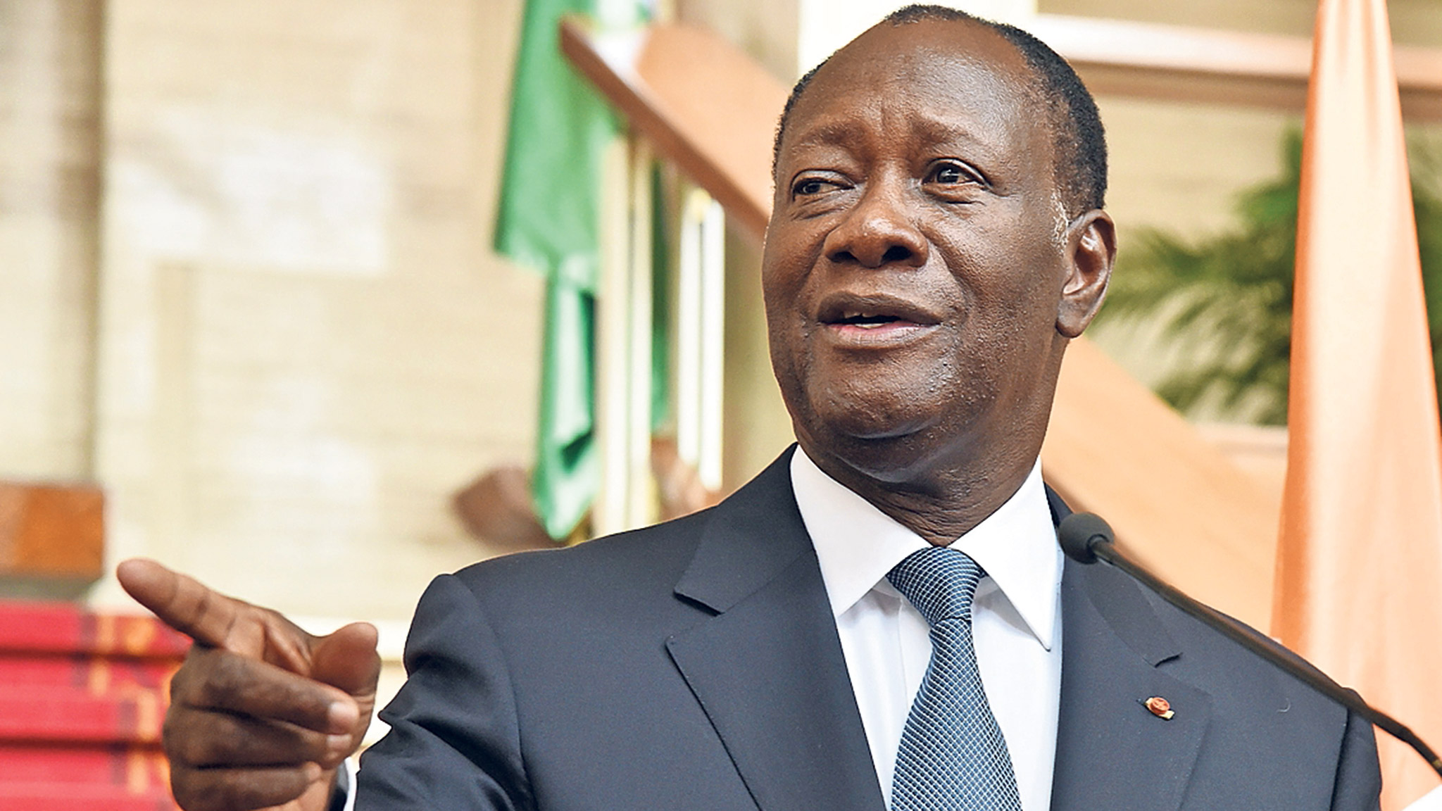 Alassane Ouattara educated president